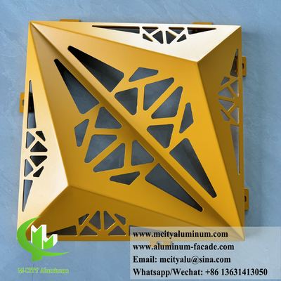 お買い得 3D 玄関設計 金属シート アルミ コーティング 孔付きシート オンライン