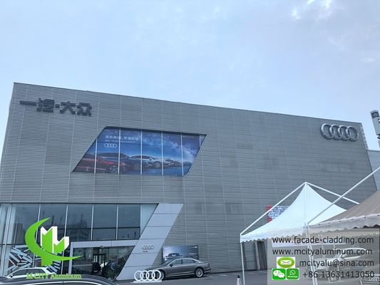 お買い得 孔付きアルミパネル 3003 アルミ合金粉末塗装 顔面の覆いや金属カーテン壁のためのカスタマイズ可能なRAL色 オンライン