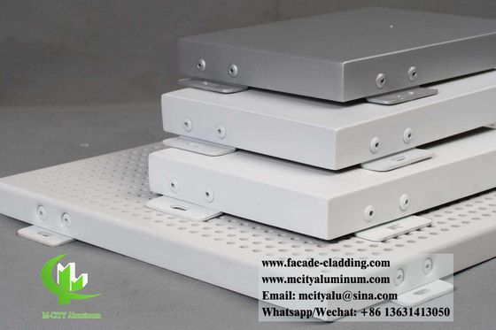 お買い得 建物の外装用の固形アルミシート製のコーティングパネル オンライン