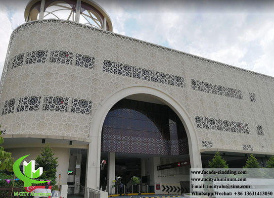 お買い得 固体アルミパネルプロジェクト 耐腐蝕性パルフォレートアルミファスード オンライン