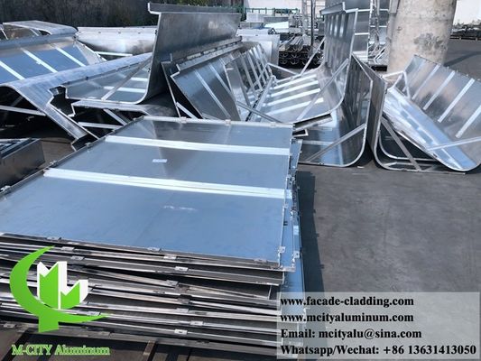 お買い得 外部 建築用アルミファサード 壁カバー用の固形アルミパネル用レーザーカット オンライン
