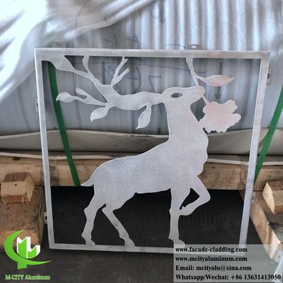 お買い得 レーザーカット アルミニウムファサードサプライヤー 中国 金属シート アルミニウムコーティングファサード工場 3003素材 オンライン