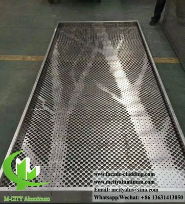 お買い得 外部 パフォーレートスクリーンファサード アルミニウムコーティングパネル 中国 オンライン