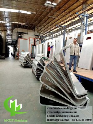 お買い得 粉末で覆われたパフォーレートアルミニウムファサードパネル,カスタマイズ可能なRAL色と1000x2000mm標準サイズ オンライン