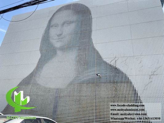 お買い得 孔付き金属壁装飾 固体アルミシート金属スクリーン オンライン