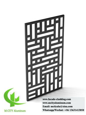 お買い得 レーザーカット メタル プライバシースクリーン 装飾パネル アルミシート 5mm 厚さ 粉末で覆い オンライン